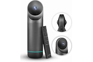 KanDao Meeting Pro 360° Conference Camera with Auto Speaker Focus (with Bluetooth Remote Control), HDMI and USB Conference system