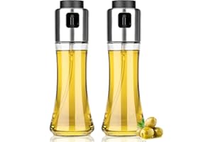mafiti Öl Sprüher Edelstahl Öl Sprayer öl sprühflasche, Multifunktional Öl spray sprühflasche öl, Essig und Öl Sprüher für Kochen, BBQ, Grillen, Pasta, Salate (180ml)
