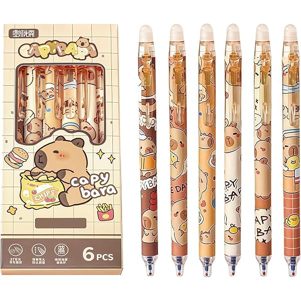 Carnet De Notes Capybara Avec Stylo – Journal Intime Fermeture Magnétique, PU, Cadeau Anniversaire Pour Fans De Capybara