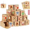 24 Scatole Regalo In Kraft Marrone Per Calendario Dell'Avvento – 10x8x4 Cm, Fai Da Te - 4