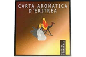 LULIZZIE CASANOVA - Carta aromatica d'Eritrea - Bustina profumata per cassetti, armadietti, borse per la palestra e tutti i piccoli spazi - 1pz