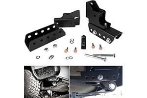 BONBO 1.5" Rear Shackle Relocation Kit For 1984-2001 Jeep Cherokee XJ 2WD/4WD For Jeep Comanche MJ 1986-1992