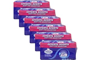 FISSAN - Salviettine Alta Protezione - Per Neonati E Bambini - Dermatologicamente Testate - 96% Ingredienti Di Origini Naturale - Con Le Proprietà Lenitive Dello Zinco - 12 Confezioni - 684 Pezzi