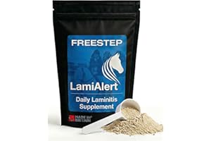 Freestep LamiAlert - Laminitis Supplement for Horses, Magnesium Powder with Chelated Zinc & Copper, Molasses-Free, Hoof & Metabolic Support
