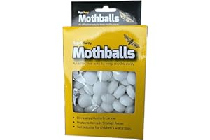 ONE STOP ONLINE BARGAIN Moth Balls - Original Old Fashioned Effective Moth Repellent for Closets, Drawers, and Cabinets -Anti-Insect Protection for Wardrobes, Storage Boxes, and Garden Care 100% Result (2)