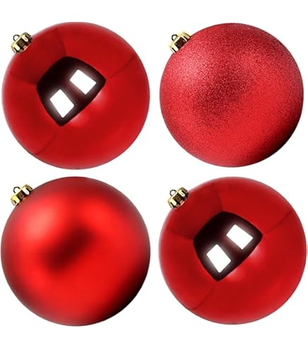 2 Boules De Noël Gonflables XXL 81 Cm – Décoration Jardin & Intérieur – PVC Imperméable Avec Ancres & Cordes