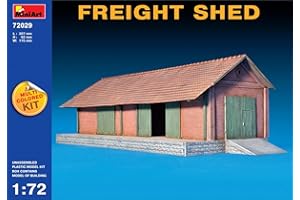 Miniart Echelle 1 : 72 "Transport de Marchandises Shed Kit de modèle en Plastique