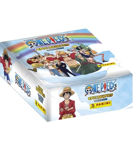 Panini One Piece TCG Starter Pack – ¡Empieza Tu Colección Con 24 Cartas, Carpeta Y Fundas