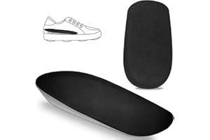 HALERCAY 1 Paar 1CM Höhe Erhöhung der Ferse Einlegesohlen,unsichtbar,erhöhte Höhe Einlegesohlen,Schuheinlage Höhenvergrößernde für Männer und Frauen,Bequeme Height Increase Insole (1cm)