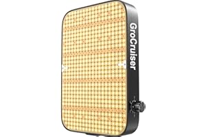 ‎GROCRUISER GroCruiser LED Grow Lampe, 600W Dimmbarer Pflanzenlampe LED Vollspektrum, Grow Light mit UV IR, Pflanzenlicht für Zimmerpflanzen Sprießen Gemüse Blüte Pflanzen mit Daisy Chain Funktion