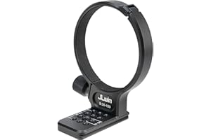 FOTGA Metall-Stativhalterung Objektiv Stativschelle Halterungsring 86mm für Samyang 35-150mm F2-2.8 Objektiv, unten mit 1/4" & 3/8" Schnellwechselplatte für Acra-Swiss Stativ