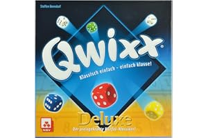NSV - 4024 - QWIXX - Deluxe - Gioco di Dadi (Versione in Tedesco)
