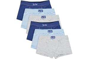 Ellepi Bóxer Niño Bragas Algodón Niño Fantasía Calzoncillos Ropa Interior Niño Bragas Años 5 6 7 8 9 10 11 12 13 14 Niños Suave Elástico Ropa Regalo Cumpleaños