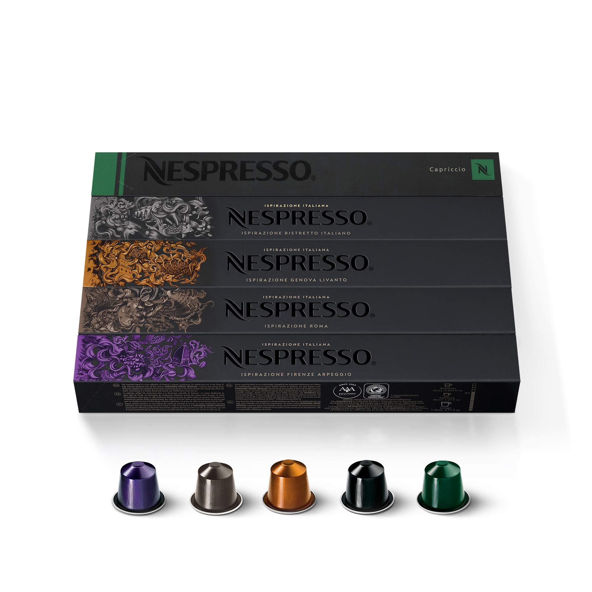 Nespresso Variety Pack Capsules Review: 50 Count Box, 260g - Worth the Buzz?