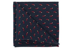 BRERA 67 - Fazzoletto da Taschino Elegante in Seta, Fazzoletti per Abiti e per Giacche 25X25 cm, Accessorio Uomo per Cerimonie e Matrimoni, Pochette Classica