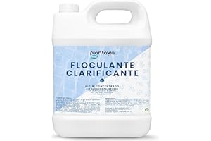 PLANTAWA Floculante Piscina 5L | Clarificador de Agua Turbia para Piscinas | Floculante Líquido de Alta Eficacia | Mejora la Filtración | Acción Rápida y Compatible con Todo Tipo de Piscinas