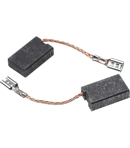 vhbw 2x spazzola carbone 45 x 35 x 11 mm compatibile con Dewalt DCD785L