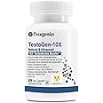 Trexgenics Testogen-10X Synergistic Action with Ashwagandha withanolides, Fenugreek & Tribulus saponins, Boron Glycinate,Zinc,Aspartic acid,D3,B6,B9,B12(60Vcaps) (Pack of 1)