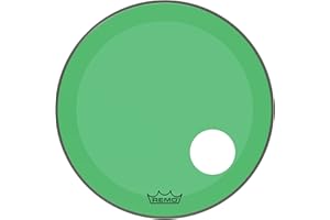Remo Powerstroke 3 Colortone Green Bass Drum Head Verde, 22" P3-1322-CT-GNOH