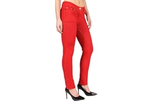 Parsa Fashions ® Ladies Skinny Fit Coloured Jeggings Womens Strechy Pants (UK 8-26)