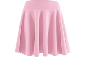 JOPHY & CO. Jupe Fille Plissée Midi Polyvalente Taille Élastique