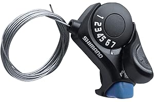 MOHEGIA Bike Shifter SL-TX30-7R,7 Speed Mountain Bicycle Right Thumb Gear Shift Lever