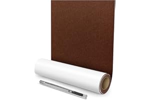 Cahomo Cinta Fieltro Adhesivo Rollo,40x150 CM Almohadillas Antideslizante Fieltro Adhesivo Fieltro Muebles Suelo Autoadhesiva Almohadillas de Fieltro para Protección Muebles Madera Piso Marron Oscuro