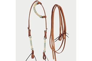 Horses Bride Western Silver Horse Arawa, Finiment Indispensable pour la Conduction du Cheval