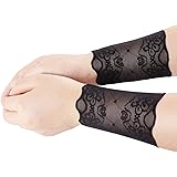 Xidan FL1 Women Girls Sun Block Lace Wrist Arm Cuff Bracelet Stretch Bands Sleeve