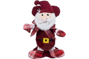 Trixie - Set regalo di Natale con ossa di peluche Babbo Natale/tessuto