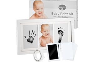 Karids Baby Handprint and Foot-Print Impression Kit with Gift Box-Newborn Baby boy Girl Shower Gifts