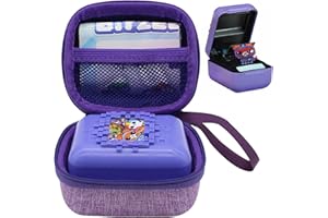 Leryveo Hülle für Bitzees Digital Pet Interactive Toy | Harte Eva-Tragetasche mit Handschlaufe | Virtuelle Elektronische Digitales Haustier Kinderspielzeug Futter aus Samt Aufbewahrungstasche