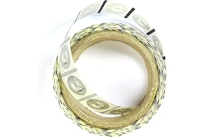 NFC Tag Sticker-Aufkleber 22 mm, 180 Byte, kompatibel mit allen nfc-fähigen Smartphones, 20 Stück in transparent, optimal für Geräte-/ Profilsteuerung (Wlan, Bluetooth, SMS, Telefonanruf per NFC)