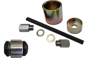 AMD TOOLS Extracteur de roulement pour essieu arrière - Jeu de roulements en caoutchouc et métal - Outil d'insertion Silentlager