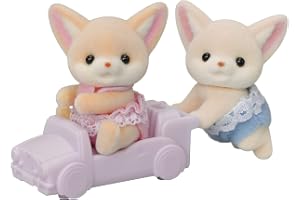 Sylvanian Families 5697 Tvillingar av rävfinkar - Dockhusleksaker