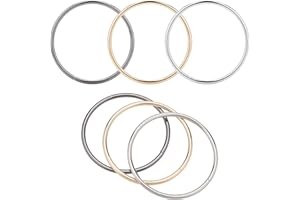 PH PandaHall 6 asas circulares de repuesto para bolso de mano de 4.4 pulgadas, asas de repuesto para hacer bolsos, fabricación de bolsos, reemplazo de mango