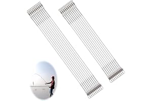 CRRYNUO 20 Stück Stahlvorfach Hecht, 25 und 30cm Schwarz Fluorocarbon Vorfach Leader mit Wirbel & Karabiner Spinnvorfach Vorfach Zum Spinnangeln Angelvorfächer Für Salzwasser Süßwasser