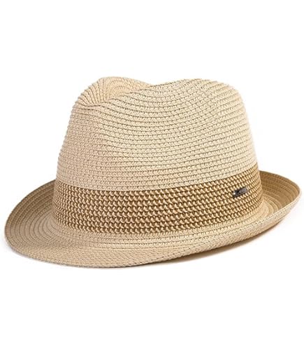 Kubaner Hut Fedora - Atmungsaktiver Strohhut Für Sommer, Strand & Outdoor