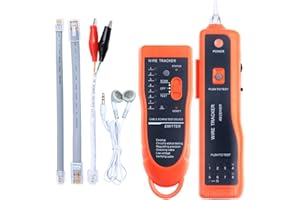 KELUSHI Draht Tracker xq-350 RJ45 RJ11 Finder für Telefon Netzwerk Draht LAN Kabel für Line DC erkennen/Anode/Kathode Entschlossenheit Diagnose Ton Netzwerk-Tool, mit Crystal Head