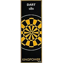 Tappeto Per Freccette Da Torneo 237x80 Cm - Rosso/Nero Con Fondo Antiscivolo - Foto 14