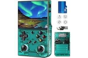 AIRUIDAS Classic Up Retro Handheld Game Console,Portable Game with 3.5 Inch IPS Screen,with 64G TF Card Pre-Installed 4353 Games Supports 5G WiFi Bluetooth HDMI and TV Output