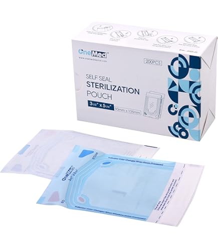 thumbnail image 2 of Self Sealing Sterilization Pouches (200 Pcs (250 X 370 Mm) (10 X14.80 Inches 2 of 13