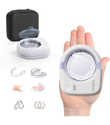 KAUGIC Ultrasonic Retainer Cleaner, 230ML Portable Retainer Cleaner - View #3