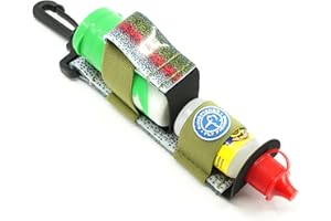 KINGFISHER FLY FISHING Gehrke's Gink und Shimazaki Dry Shake Dry Fly Floatant mit Kingfisher Combo Halter