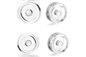 Yudobliss Fermentiergewichte, 4 Stück Beschwerungsstein, Glas Gewichte zur Fermentation Ø 7cm, Gurken Einmachglas Gewicht, Glasgewichte für Gärung mit Breiter Öffnung, Einmachgläser, Fermentierglas