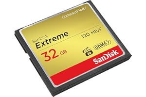 SanDisk Extreme 32 GB UDMA7 CompactFlash Card - Black/Gold