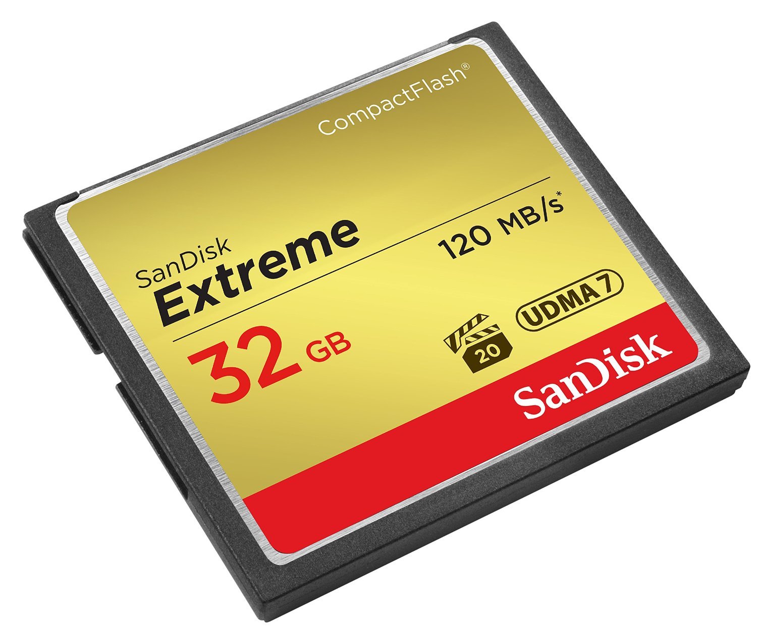 SanDisk Extreme 32GB CompactFlash Memory Card UDMA 7 Speed Up To 120MB/s