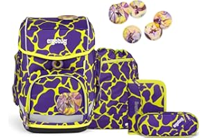 ergobag cubo Set ergonomischer Schulranzen, Vorgänger-Kollektion, klassisch 5-teilig 1. Klasse Grundschule