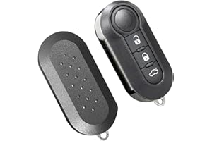 ICYWINK Carcasa de Llave Carcasa de Repuesto para Llave de Coche 3 Botones,Carcasa para Llave Coche ,Funda para Llave con Mando A Distancia De Coche,Compatible Fi at 500 Punto Ducato Stilo Panda