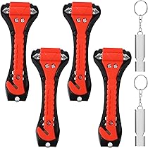 Martello Di Sicurezza Auto 2 In 1 - Rompivetro E Taglia Cinture, Emergenza Stradale E Subacquea - Foto 9